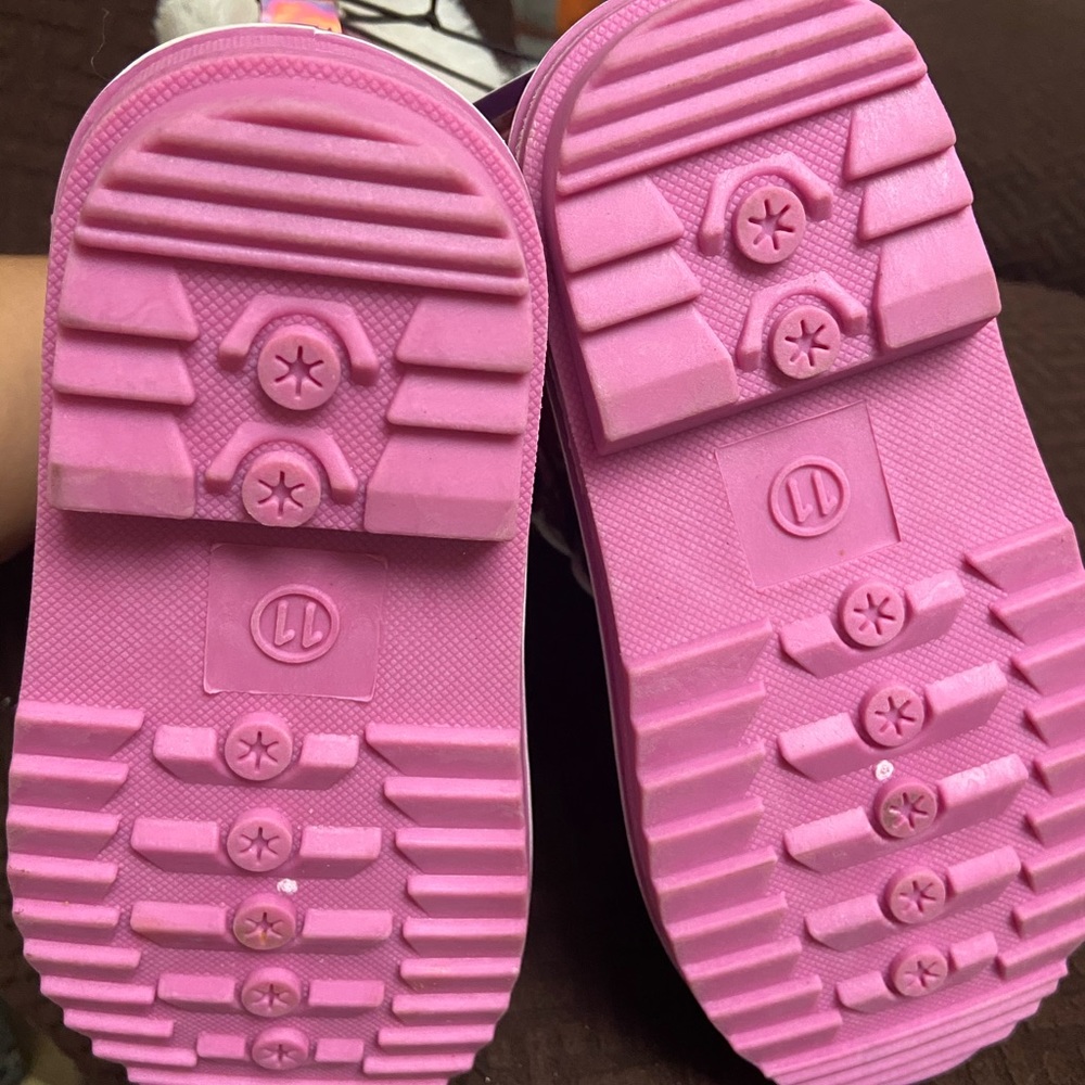 Snow boats girl size 11 - Picture 3 of 3